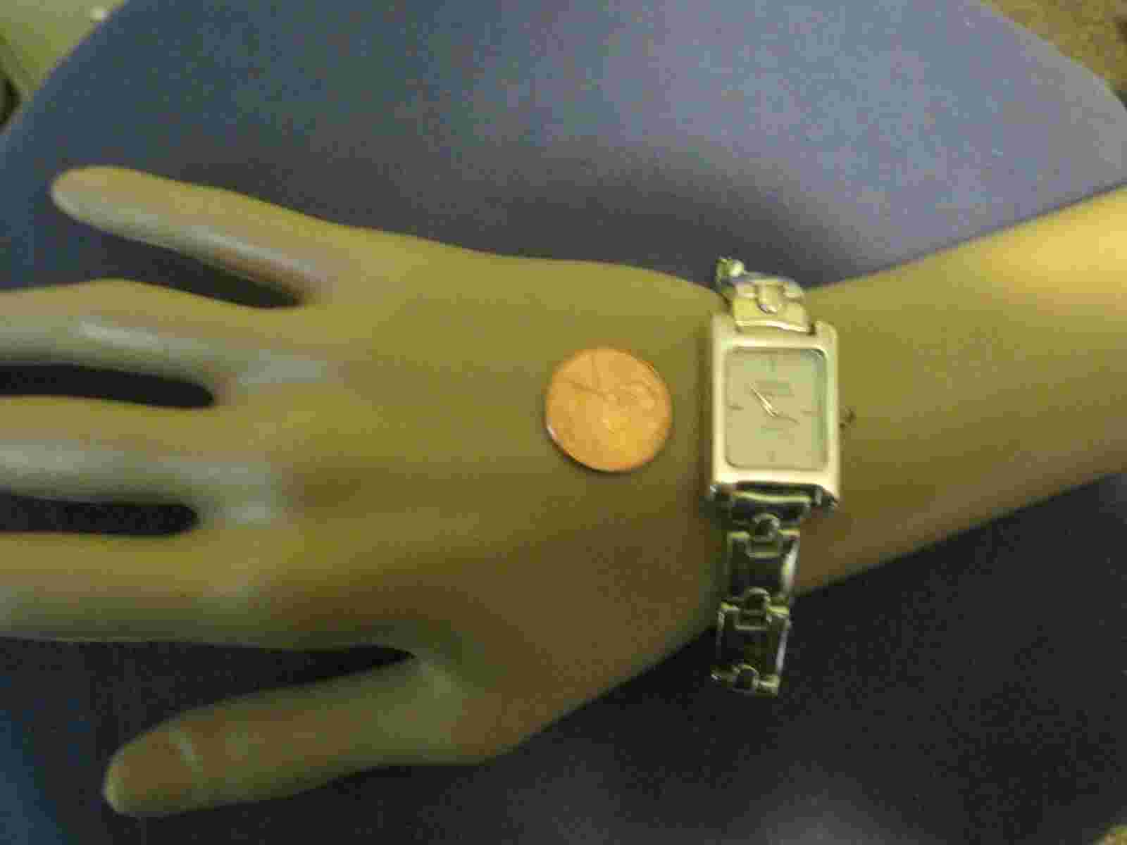 H299 ladys sterling silver  ECCLISSI quartz watch bracelet