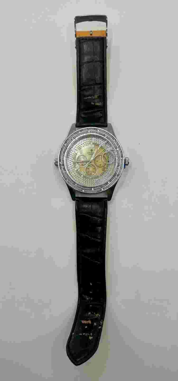 Ice King double side Watches Black And Orange