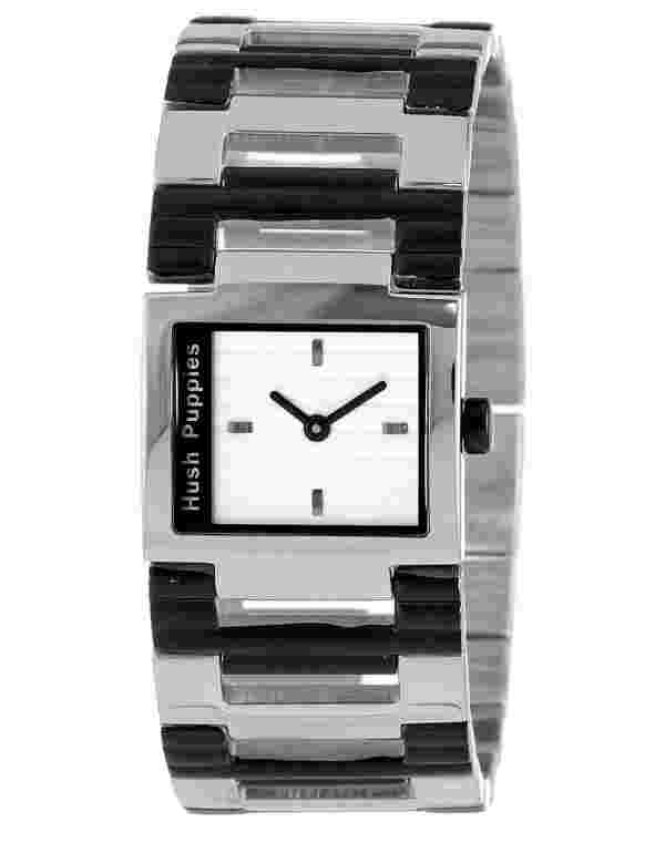 Hush Puppies Women's Square Quartz Watch Water Resistant HP.3540L02.1522