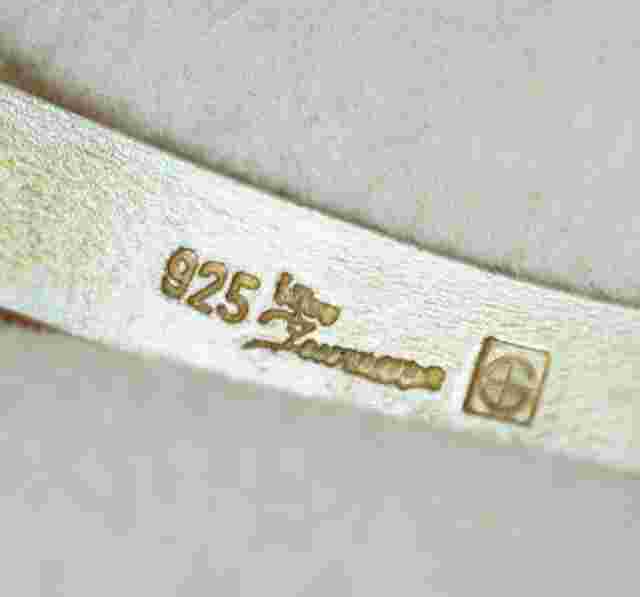 Vintage German Bijou Ladies Wrist Watch Solid Vermeil Sterling Silver AS IS