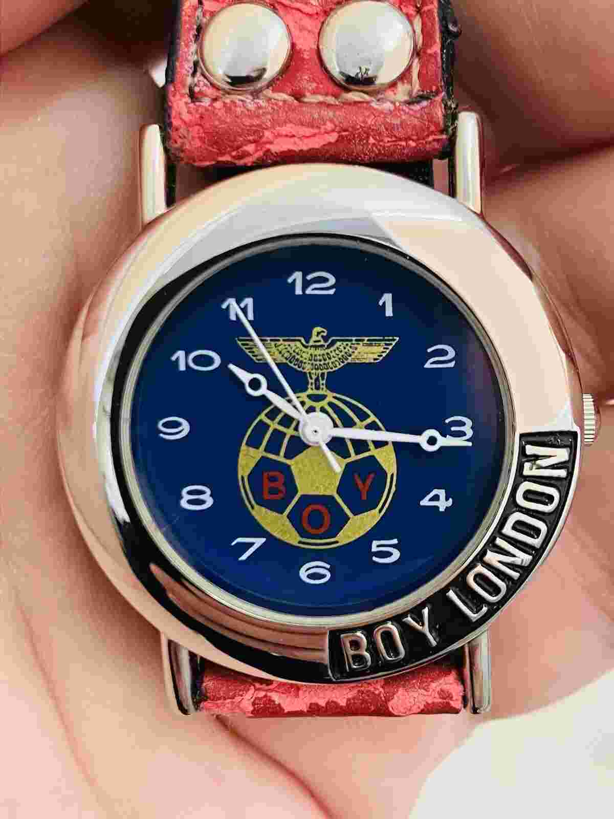 Vintage Boy London Watch The dial changes color rare size 35mm 1990's