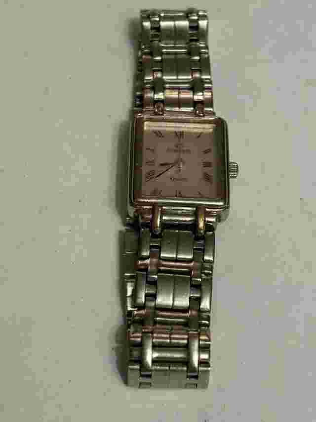 Ever Swiss - Small silver square ladies wristwatch - Untested
