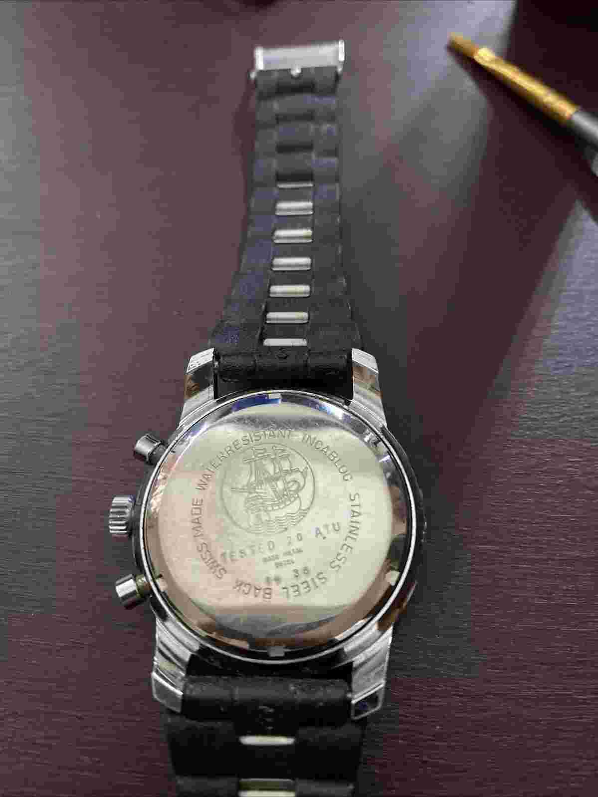 wakmann chronograph watch