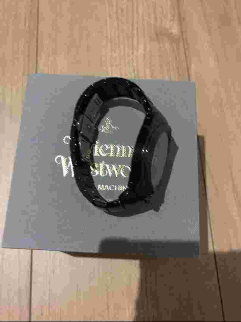 Vivienne Westwood Analog Quartz Men Vivienne Armour Ring Watch Milky Way Vintage