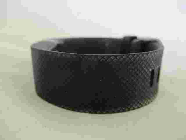 Fitbit Fitness Activity Tracker Digital Wristwatch Black Buckle Band