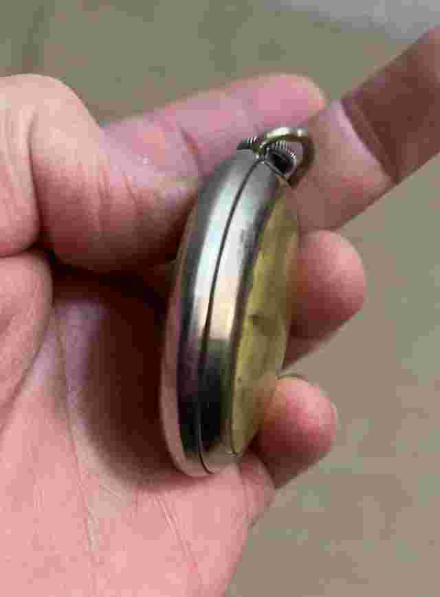 Vintage Ingraham Viceroy Pocket Watch For Parts Repair