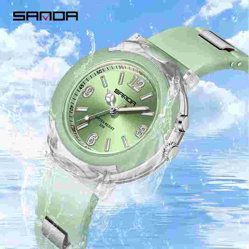 New Sanda6104 Watch Fashion Trend Outdoor Leisure Temperament Versatile for Girl