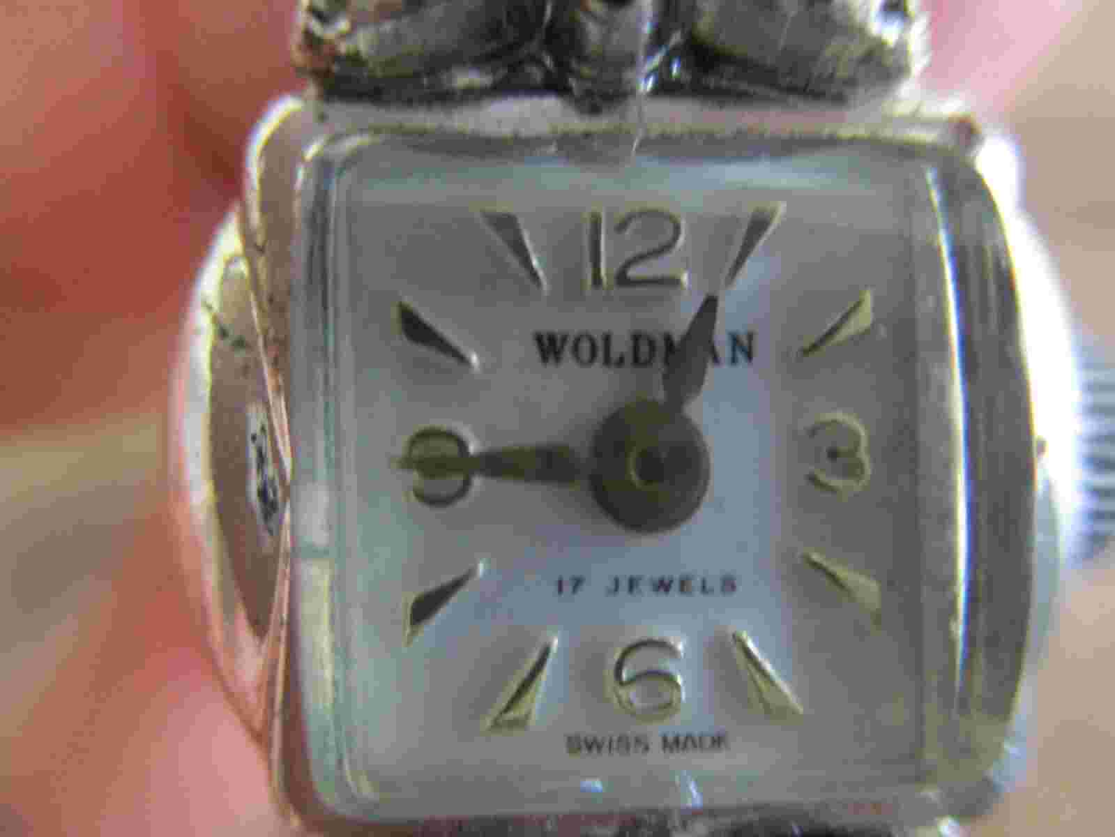 WOMENS WOLDMAN  SWISS MADE WATCH 17 JEWELS