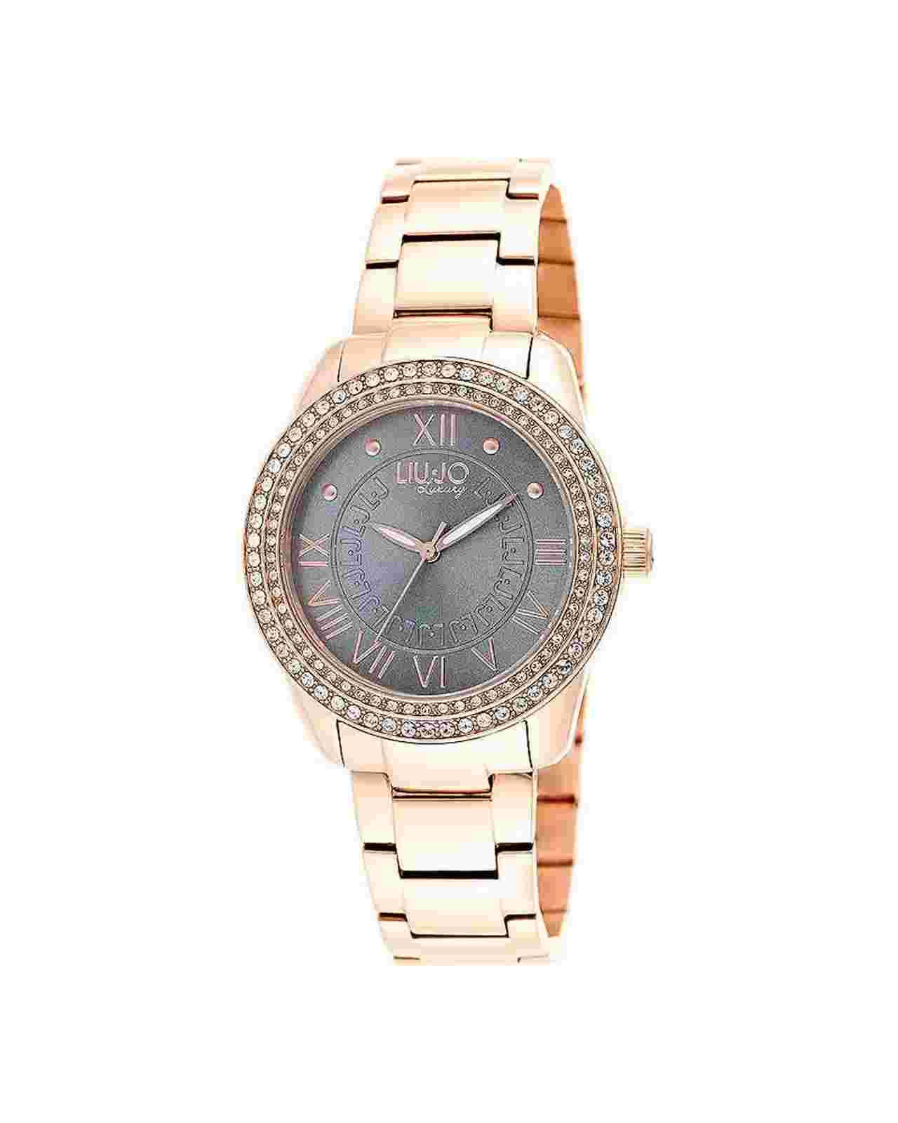 Liu Jo Luxury Rose Gold Watch Women Multicolor Watches