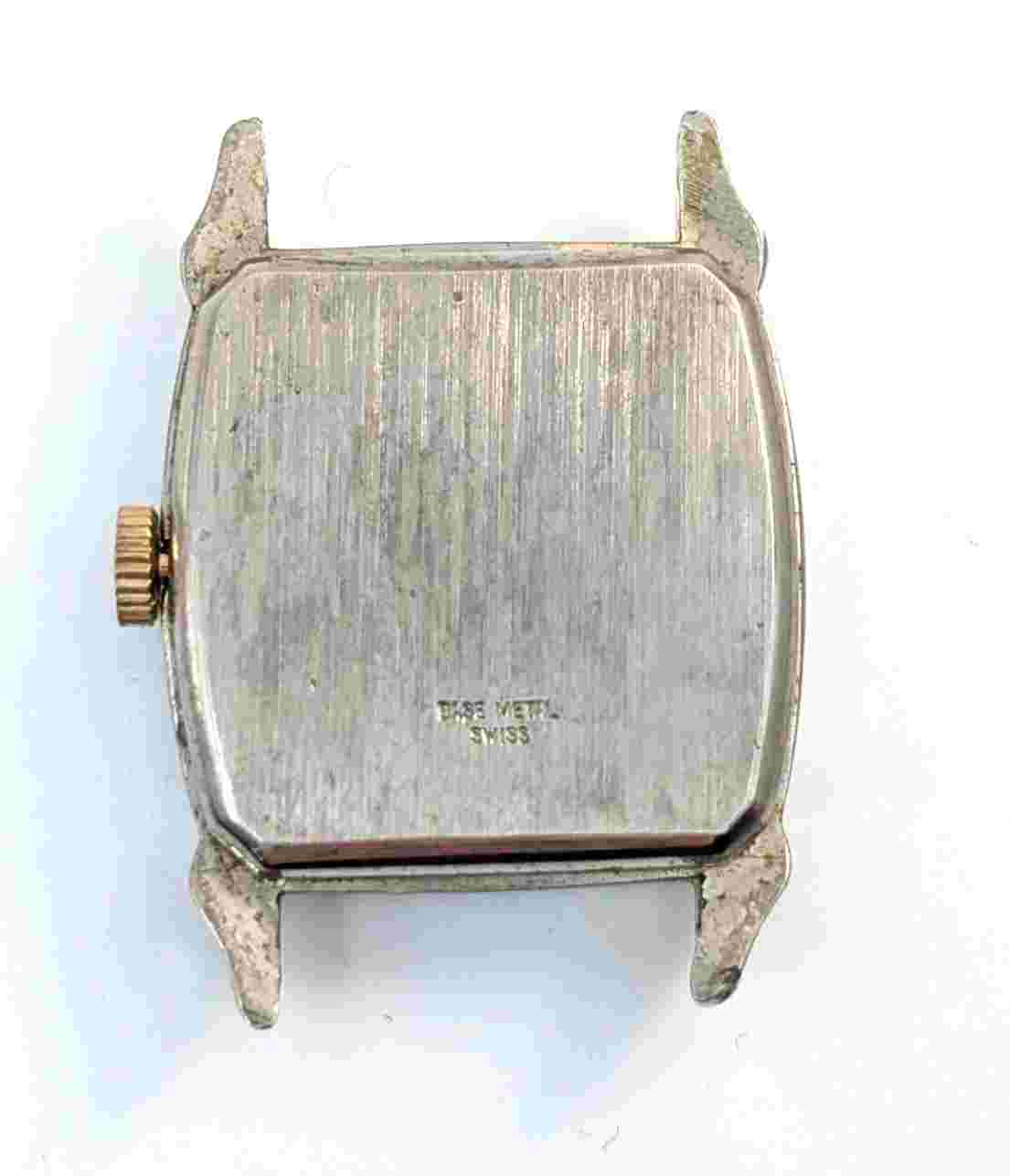 Vintage EASTMAN Antimagnetic Gemmed Men's 26mm Swiss Watch Movement PARTS REPAIR