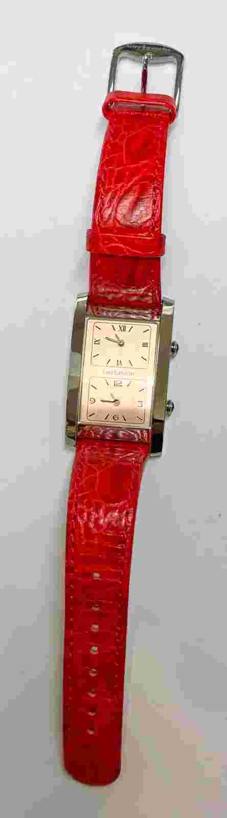 Guy Laroche Paris Ladies Quartz Dual Time Zone Watch - Never Worn