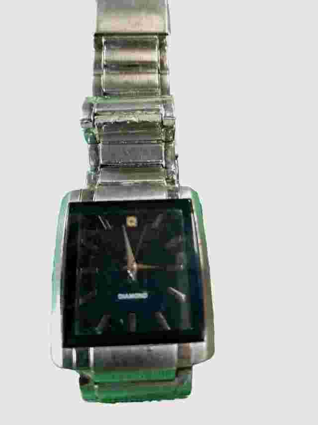 Watch  Mens Allude Diamond  FMDAL353 SS new battery