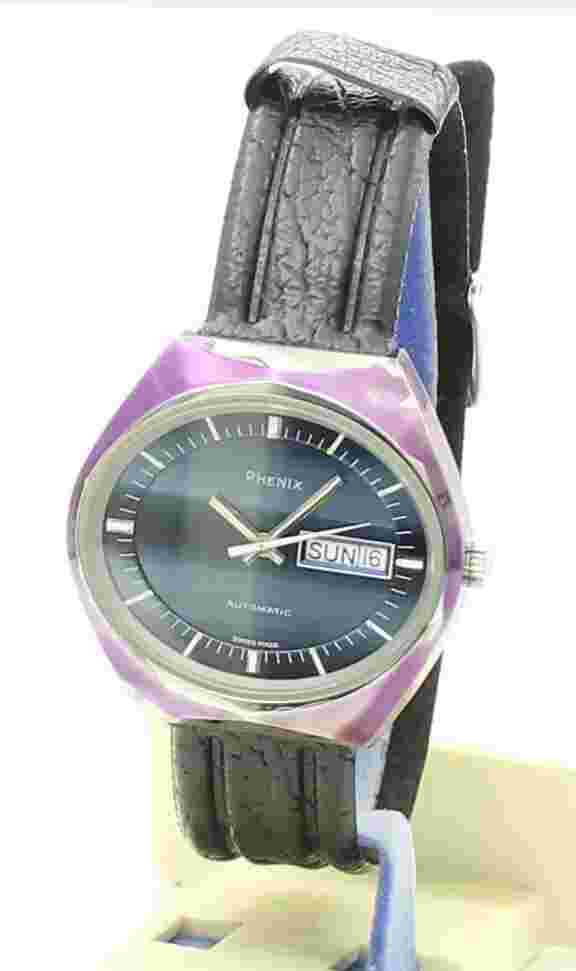 RARE VINTAGE PHENIX S7726B Swiss Automatic WATCH ETA 2789-1 1970's NOS Brand New