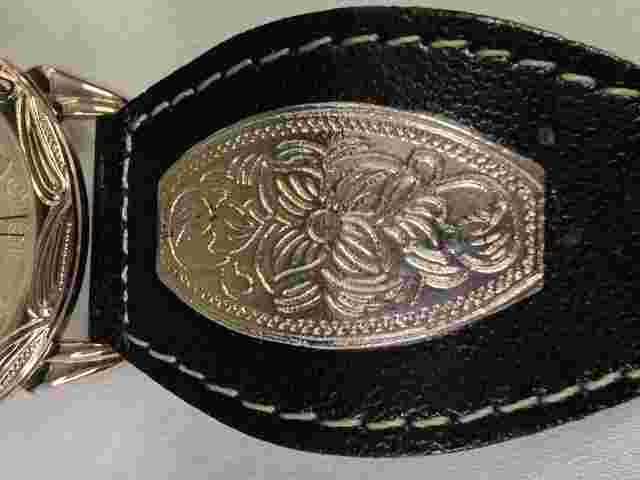 Vintage 1910 Liberty Triumph Watch Leather Southwest Indian Head