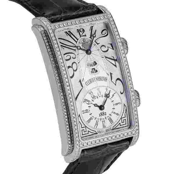 CUERVO Y SOBRINOS Prominente 1124-1AAG-S3 Silver Dial New Men's Watch