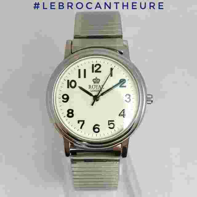 Royal London 35mm 2010S 4000-07 CalQuartz Lebrocantheure Vintage Watch