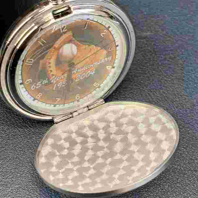 National Baseball Hall of Fame Pocket Watch 65th Anniversary 1939-2004 Battery