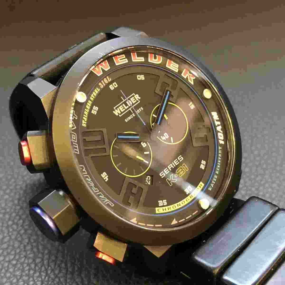 Wristwatch Welder Series K-31 Steel Movement Miyota OS21 WR 10 ATM 316L 00336