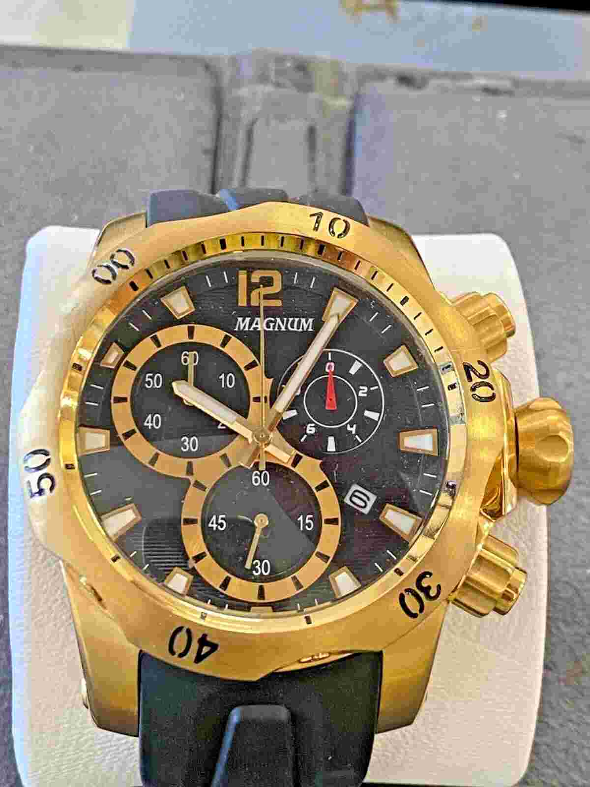 Brand NEW Magnum Watch 52.0 mm . BRAND NEW BATTERY INSTALLED