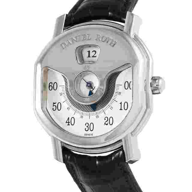 Daniel Roth Ellipsocurvex Papillon Jumping Hour 44mm Watch 318.Y.60