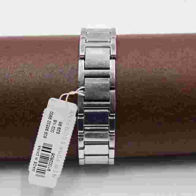 New! New York & Company Silver Tone Chronometer Watch