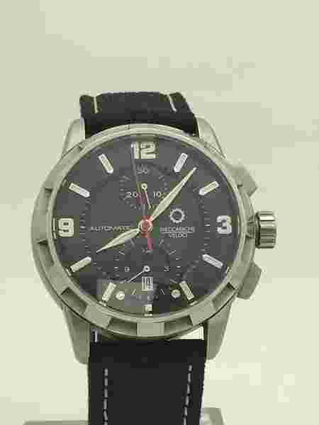 MECCANICHE VELOCI Men's Rally Automatic Chrono Black Dial W501d-064