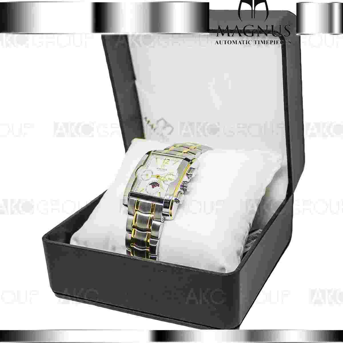 Magnus Torino M112MTT95 Stainless Steel 3atm Water Resist Automatic Mens Watch