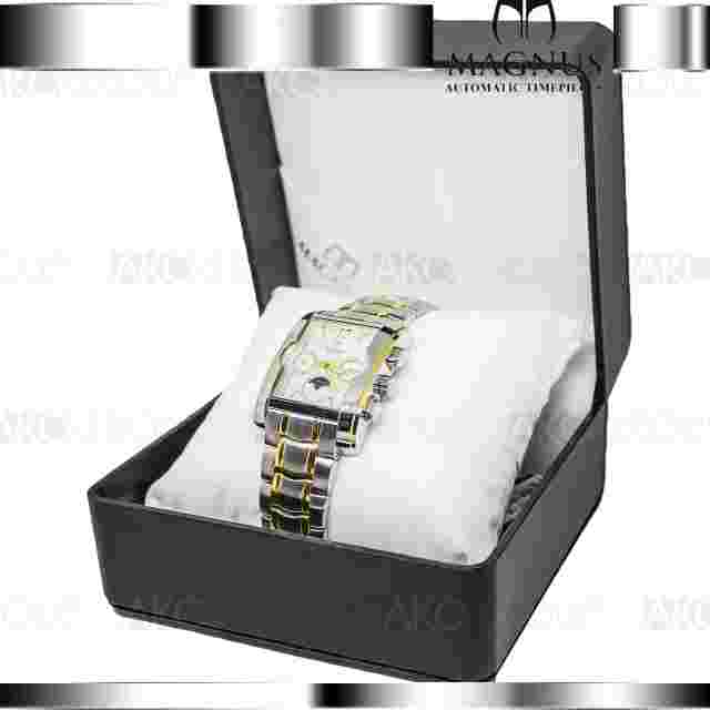 Magnus Torino M112MTT95 Stainless Steel 3atm Water Resist Automatic Mens Watch