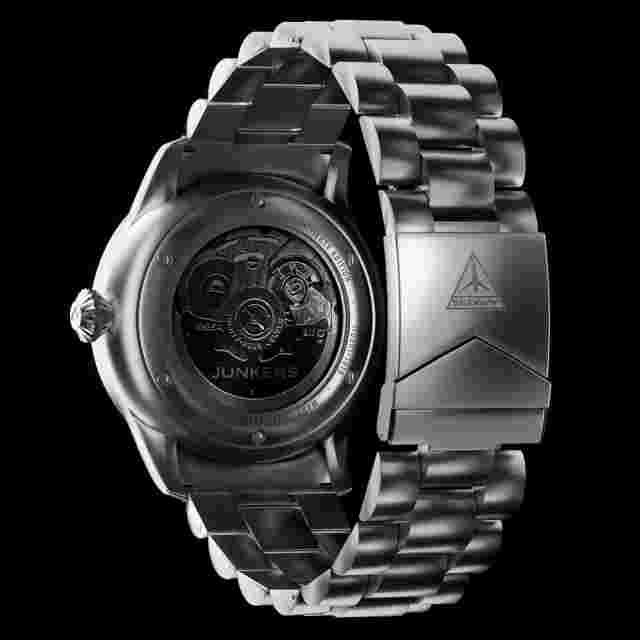 Junkers J1 Limited Edition Watch 9.58.02.01.M Pilot 42Mm, Sapphire Glass