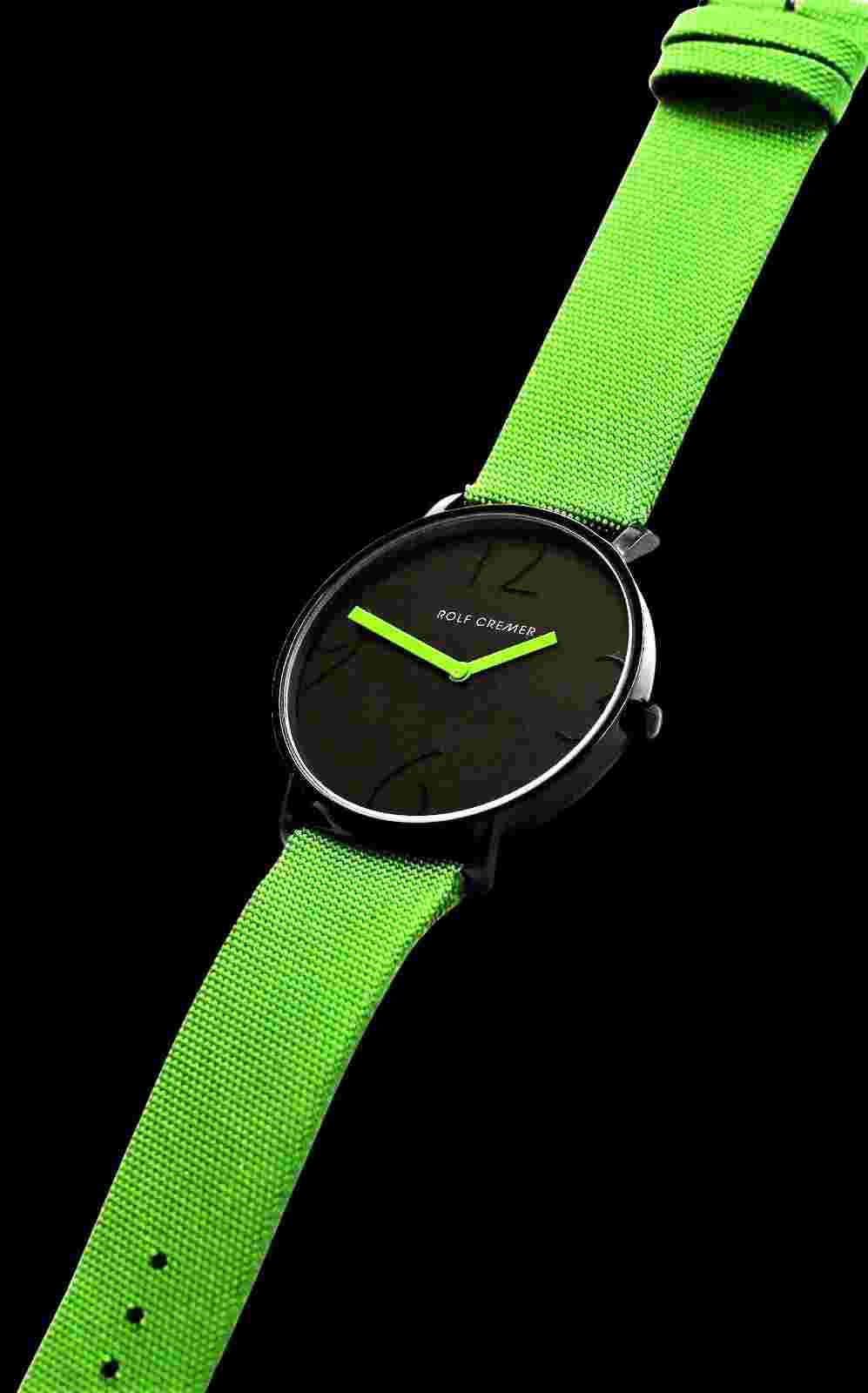 German designer Rolf Cremer model FLAT 44 wristwatch