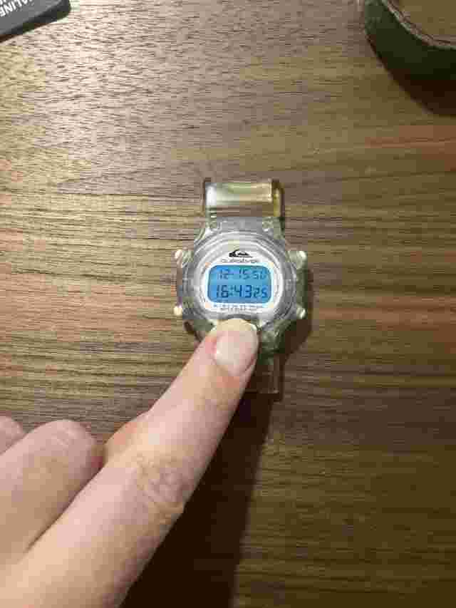 Quiksilver Digital Watch (similar To G Shock) Vintage Retro