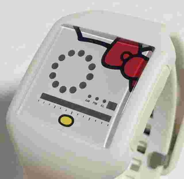 NOOKA x Hello Kitty collaboration Zub Zirc White 20mm Watch limited edition