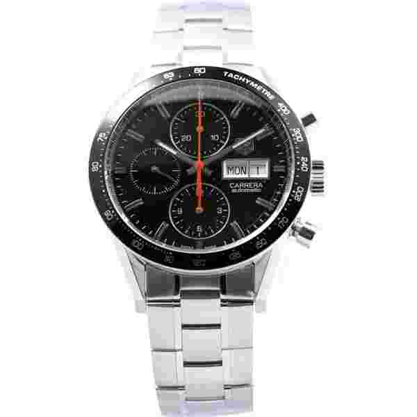 TAG Heuer Carrera Men's Black Watch - CV201AH.BA0725