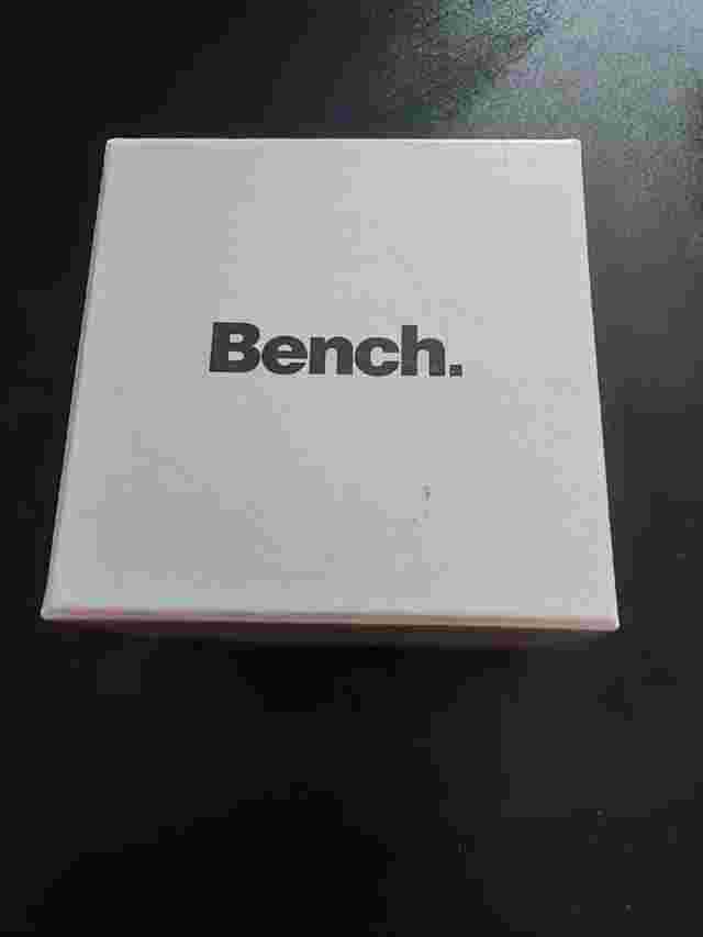 Mens Silver Bench Watch In Box BC0360WHBK