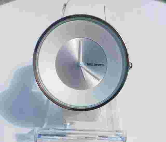 Lambretta Men Women Wrist Watches Casual Minimalist Design White Silver Tone