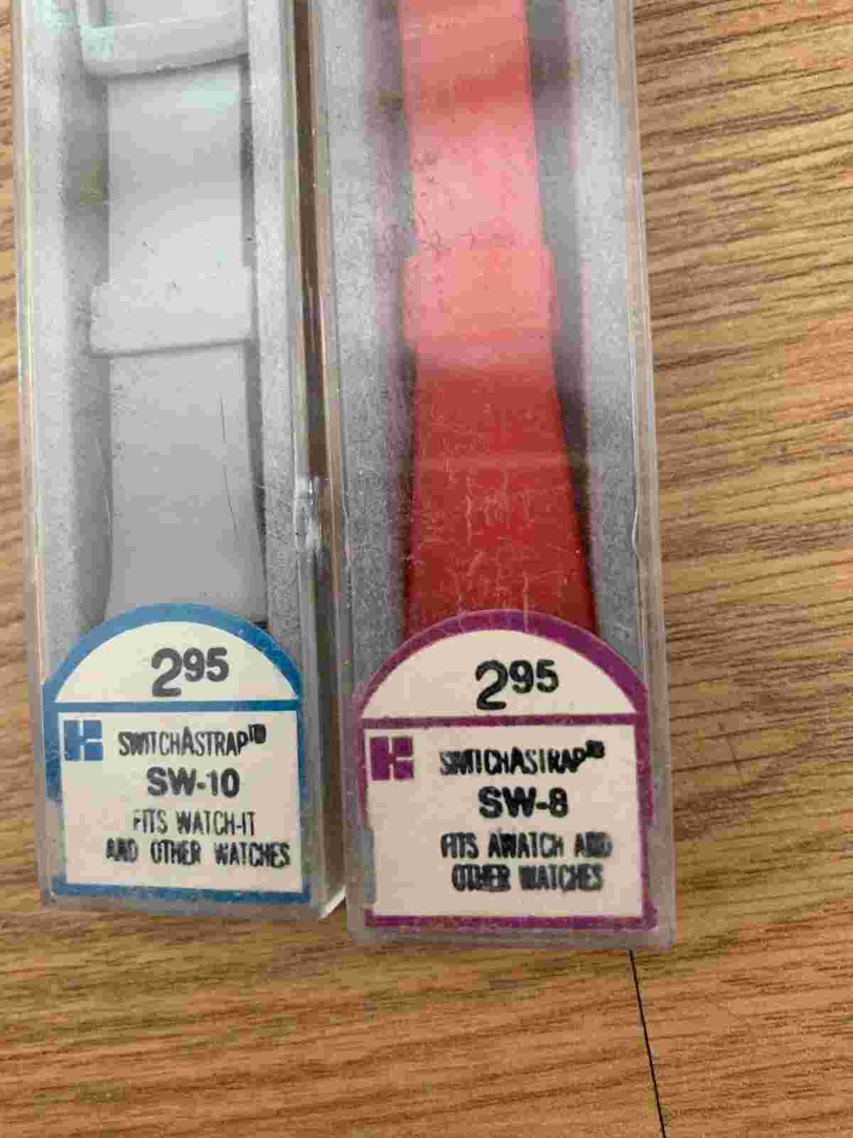 KREISLER PLASTIC WATCH BANDS TWO