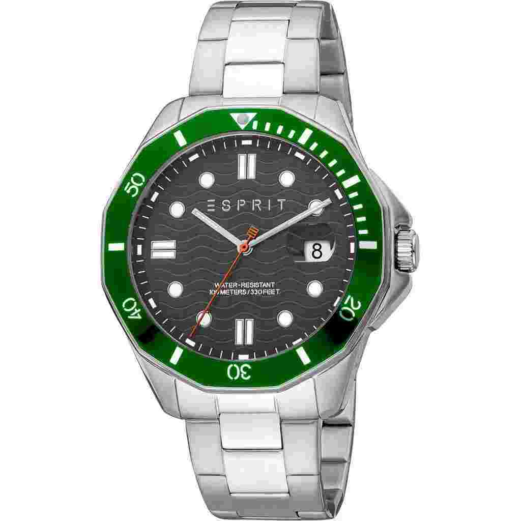 Esprit Men's Stainless Steel Analog Watch - ES1G367M
