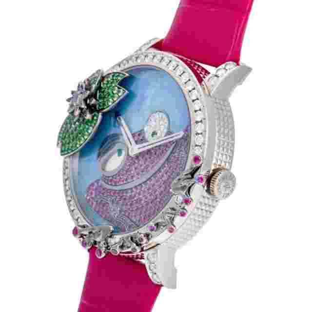Boucheron Crazy Jungle Frog Diamond Bezel Women's Luxury Watch