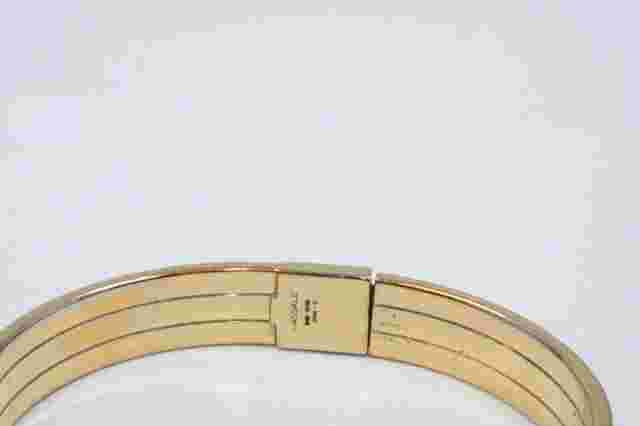 LASALLE QUARTZ Wrist Watch DAINTY CUFF BRACELET 1E50-0059 RO 4N0454 WORKING VIN.