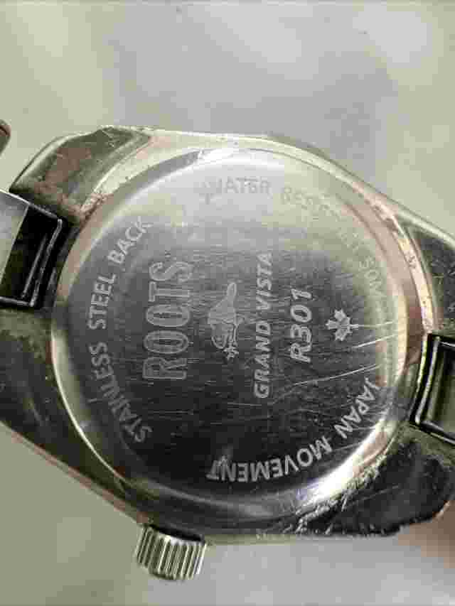 Vintage Roots Stainless Steel Watch WR50