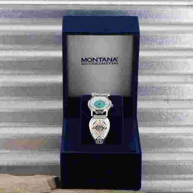 Montana Silversmiths Two Tone Southwestern Beats Expansion Watch