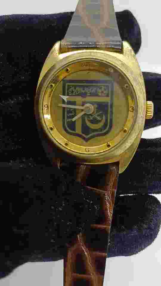 RARE VINTAGE BULER WATCH ALHILAL SAUDI SPORTS CLUB نادي الهلال الرياضي السعودي