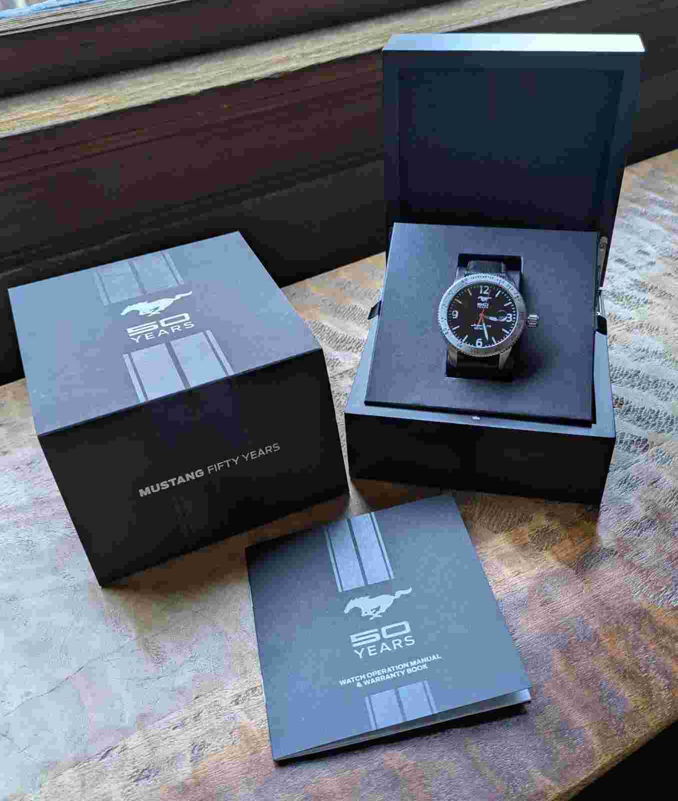 Shinola Mustang 50 Years Anniversary Limited Edition Watch
