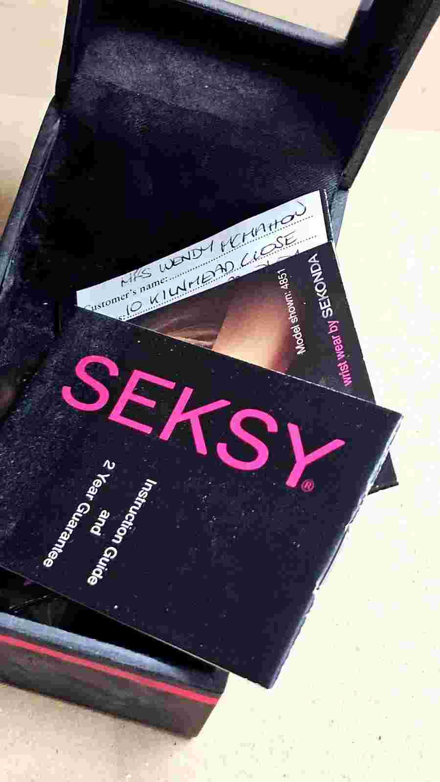 seksy ladies watch