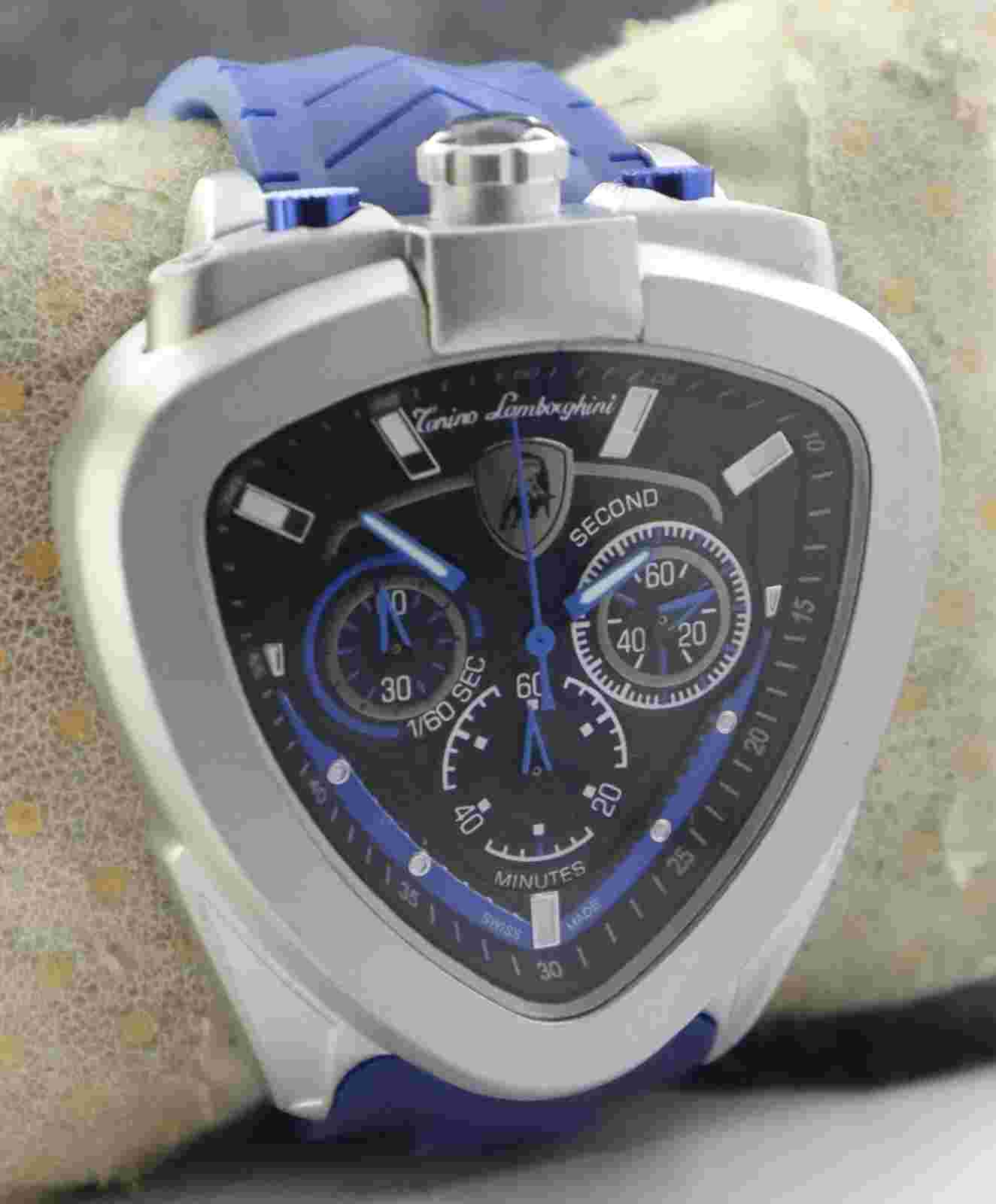 Luxury Lamborghini Chronograph Men Black Dial ''Keep Good Time'' Wrist watch