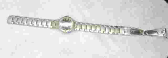 Charles Raymond Watch All Stainless Steel Quartz Analog Ladies  New Battery