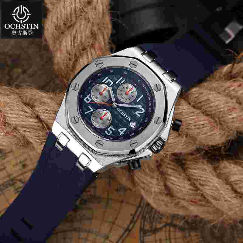 Men's Quartz Watch - Waterproof Chronograph Wristwatch LK671026562676