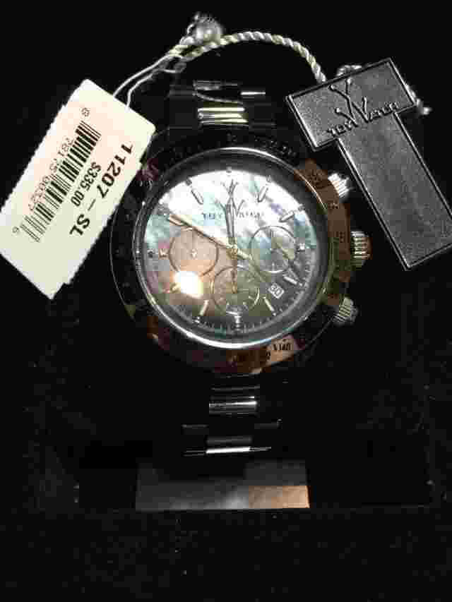Toy Watch Heavy Metal Plasteramic Silver Black Chronograph Unisex watch 11207-SL
