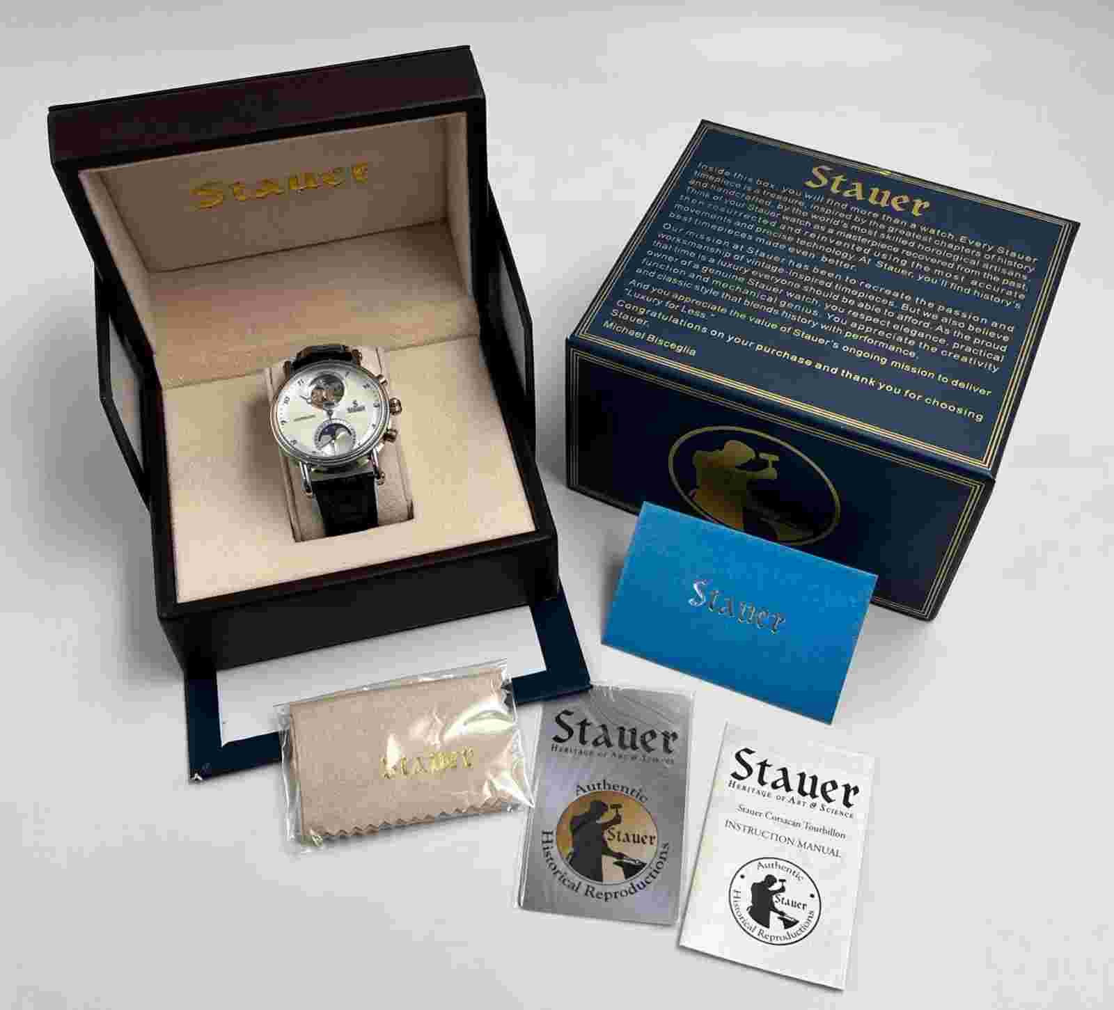Stauer Men's Silver Wristwatch - 15457