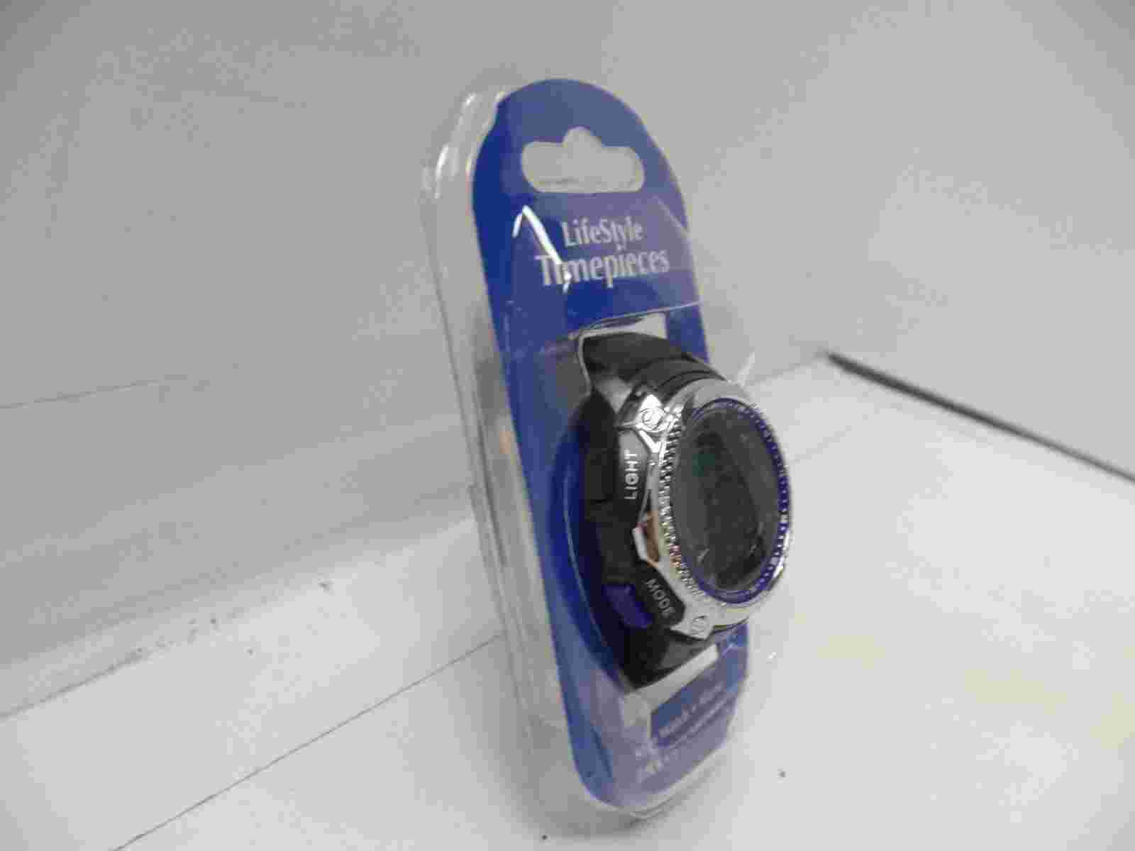 U.s. Polo Assn Accutime Watch Quartz PC21J Leather Band Clear Glass Battery